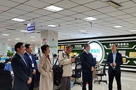 四川省經(jīng)信廳副廳長皮亦鳴一行到四川科瑞考察指導工作