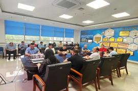 科瑞黨建 | 九洲集團黨委委員、副總經(jīng)理黃異嶸講授黨紀學(xué)習(xí)教育專題黨課
